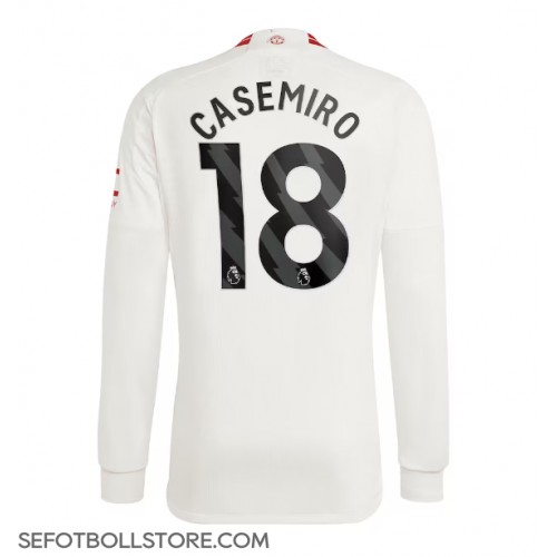 Manchester United Casemiro #18 Replika Tredje Tröja 2023-24 Långärmad